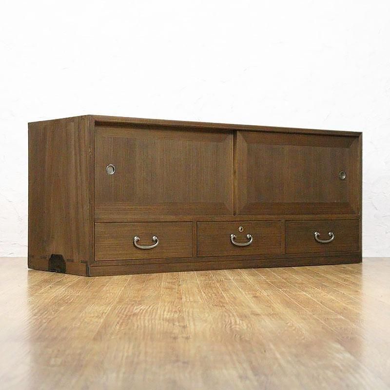 古い和箪笥　引出4杯　時代箪笥/収納/和モダンローボードチェスレトロ 古い和箪笥 引出4杯 時代箪笥/収納/和モダンローボードチェス