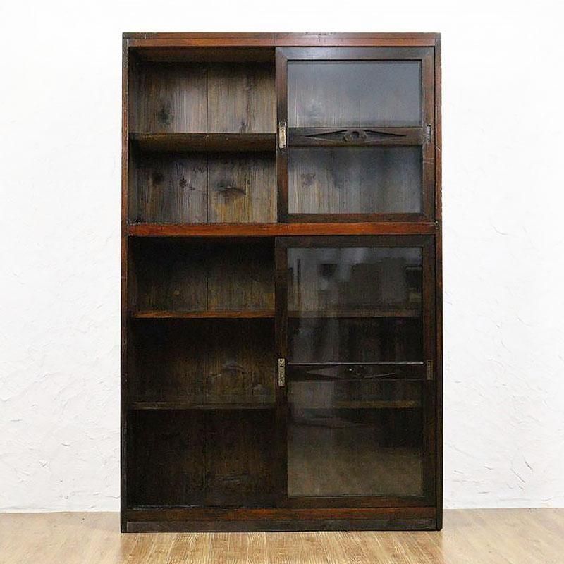 アンティーク家具　ヴィンテージキャビネット　インポート飾り棚本棚　食器棚　収納棚 楽天市場】キャビネット シェルフ 本棚 リビング収納