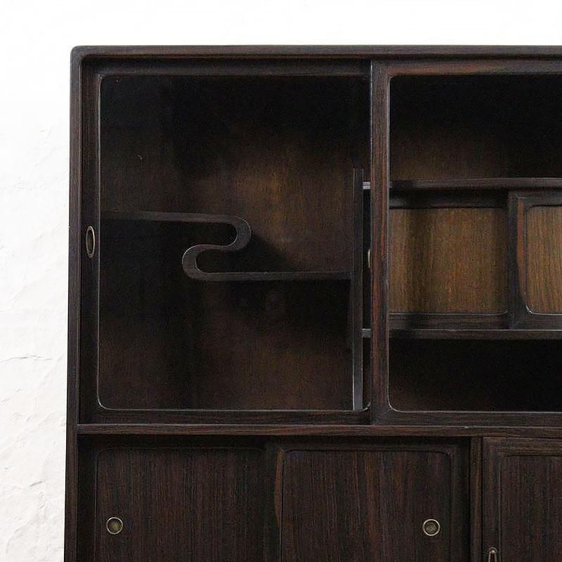 茶箪笥 キャビネット 食器棚 アンティーク 骨董 和モダン 町屋