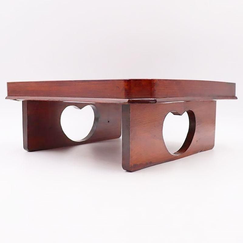 透き漆 脚付膳 木地膳 和食トレー 日本製 アンティーク