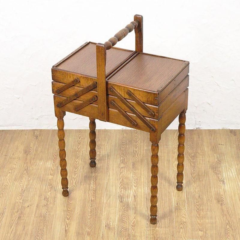 ソーイングボックス イギリス製 英国 アンティーク ヴィンテージ