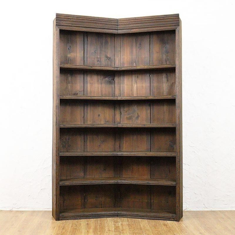 上置き 本棚 本立て 飾り棚 ケヤキ材 昭和レトロ 大正ロマン 書斎