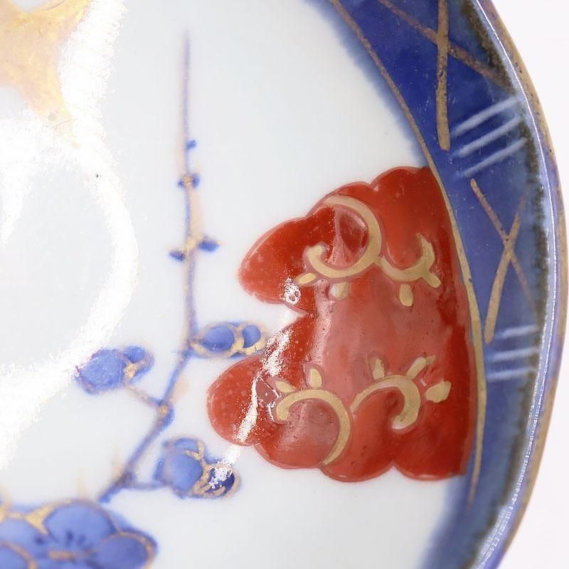 手描き 色絵 豆皿 豆鉢 手塩皿 醤油皿 おつまみ皿 和食器 かわいい