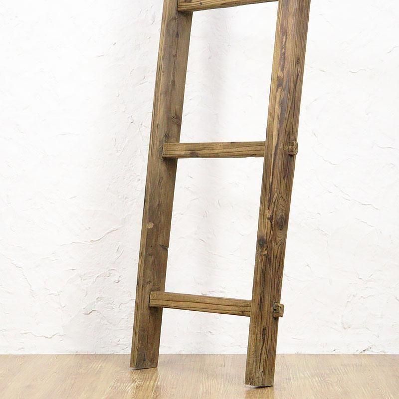 はしご 梯子 日本製 日本の古道具 古民家 オブジェ ディスプレイにも