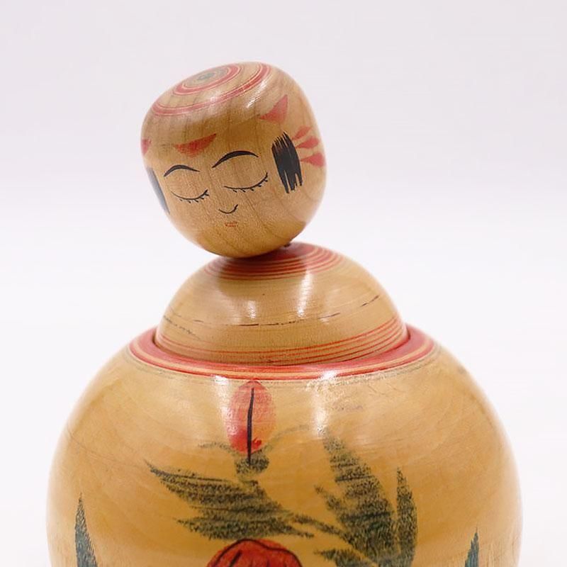 こけし 昭和初期の首振り民芸品 かわいいアンティーク