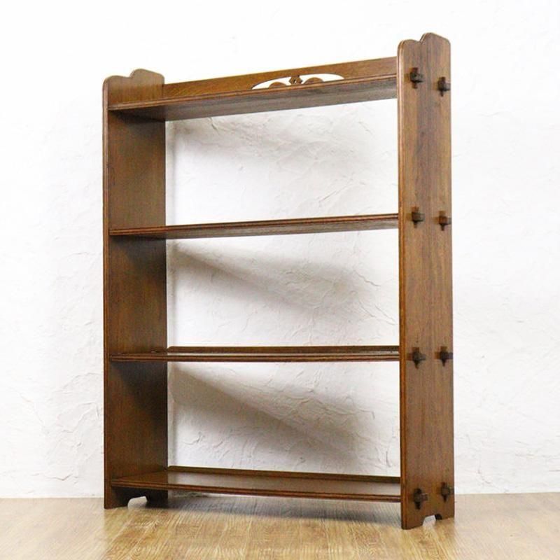 くさび本棚 小本棚 シェルフ 昭和レトロ 日本製 シンプル ミニマル