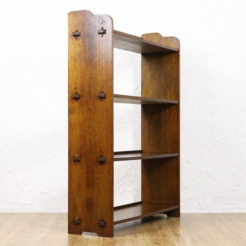 くさび本棚 小本棚 シェルフ 昭和レトロ 日本製 シンプル ミニマル