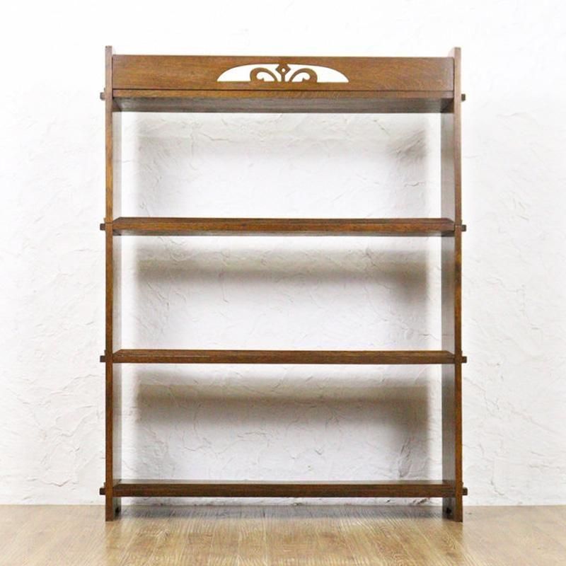 くさび本棚 小本棚 シェルフ 昭和レトロ 日本製 シンプル ミニマル