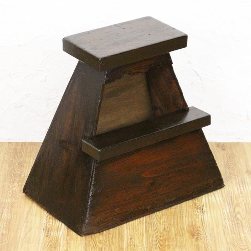 踏み台 日本の道具 古道具 飾り台 花台 明治 大正 アンティーク 和骨董