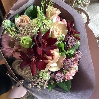 Bouquet 6＞jujuおまかせ生花ブーケ＊大人シック派 - Simone