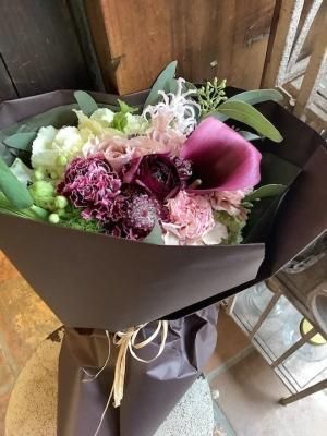 Bouquet 6＞jujuおまかせ生花ブーケ＊大人シック派 - Simone emma france