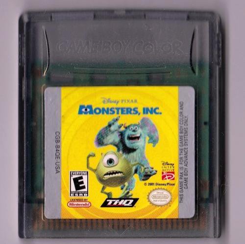 Monsters inc/モンスターズ・インク（海外版:カセットのみ）[GBC] - レトロゲーム  pocket～GBA,GBC,GB,DS,PSP,WS,NGP... 中古ソフト・ハード販売・買取：レトロ携帯ゲーム専門店の通販サイト