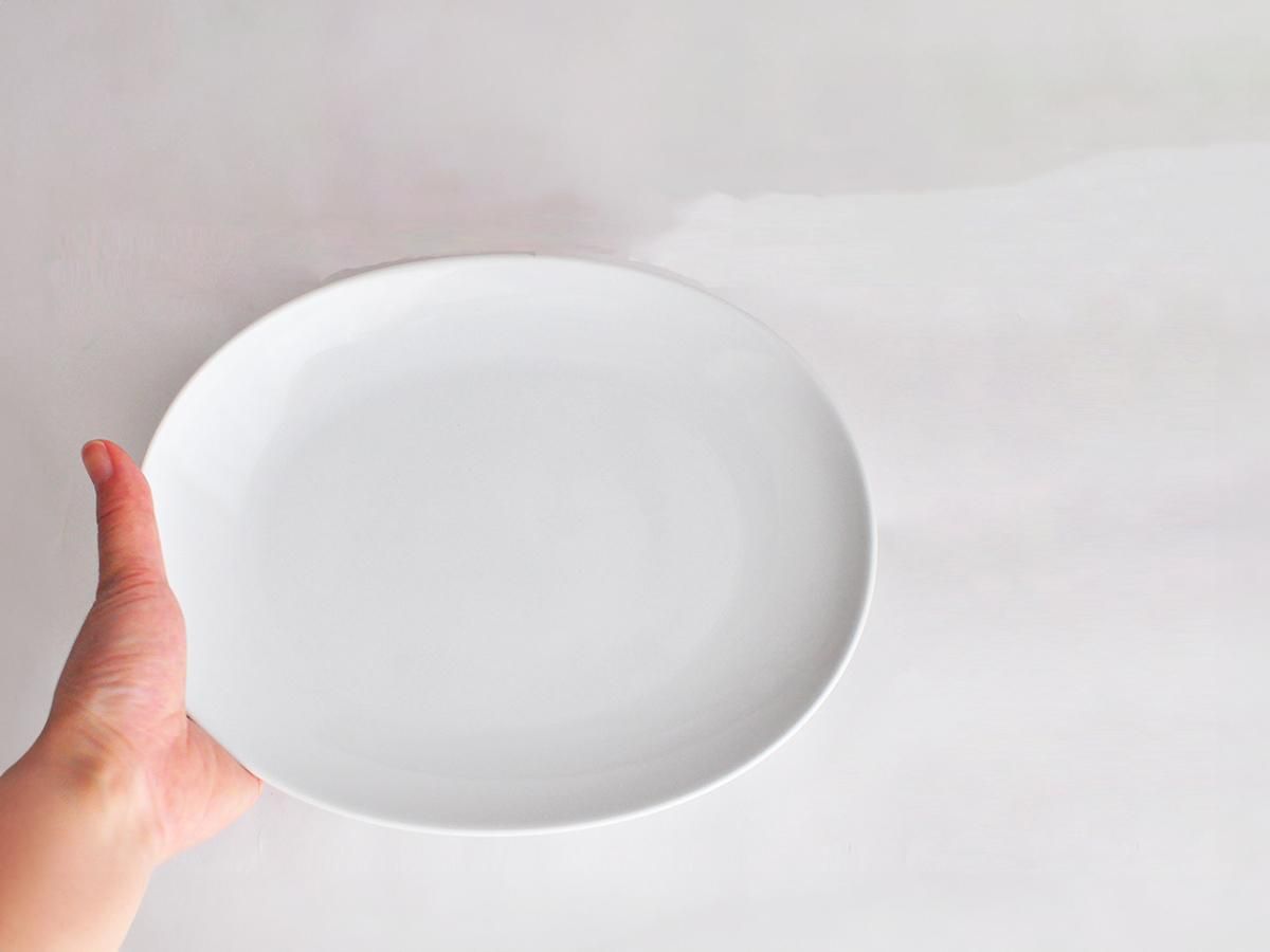 オーバルプレート 23cm ホワイト［17044］ | Common・コモン［online