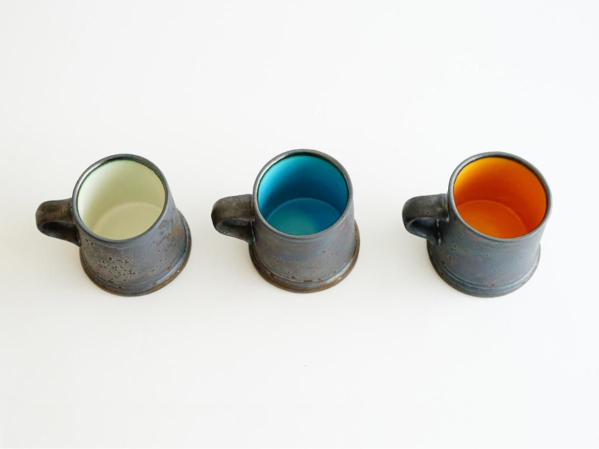 マグ A LOW イエロー M ONE KILN CERAMICS | threetone【onlineshop】