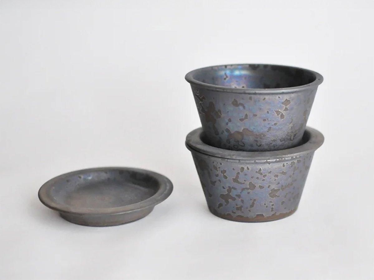 SE-61 日展作家 祥風窯 曽根洋司 SENDAN ペアライスボウル