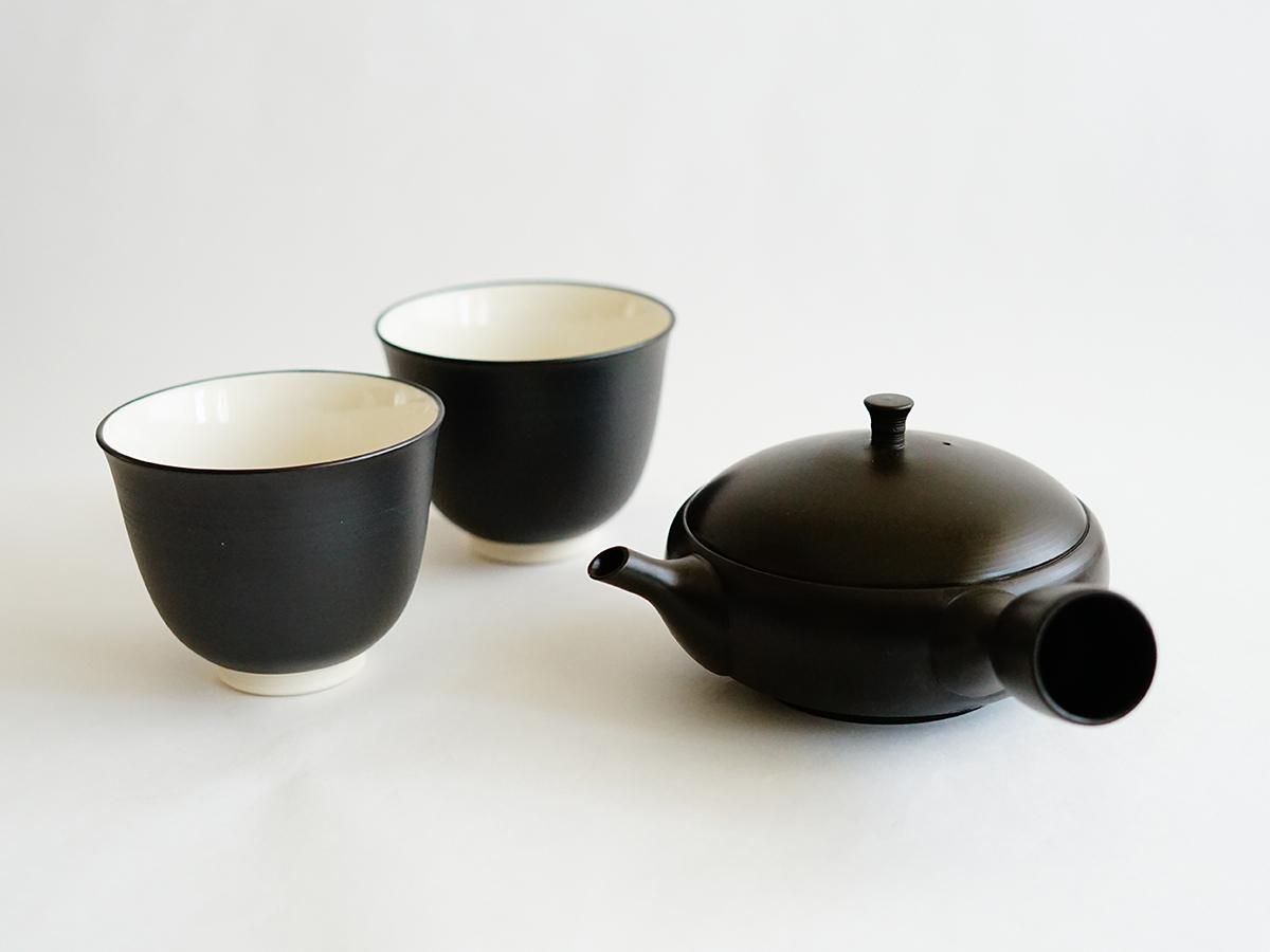 すすむ急須 黒 すすむ屋茶店 | threetone ［onlineshop］