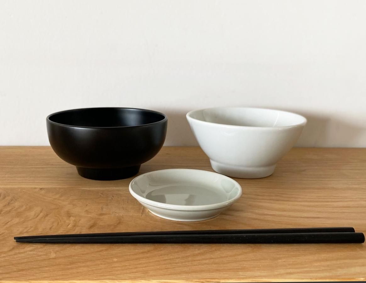 【SALE】2枚セット リーフ型 プレート 豆皿 ボウル（フランス） プレート 9cm （豆皿）グレー ［13526］| Common・コモン