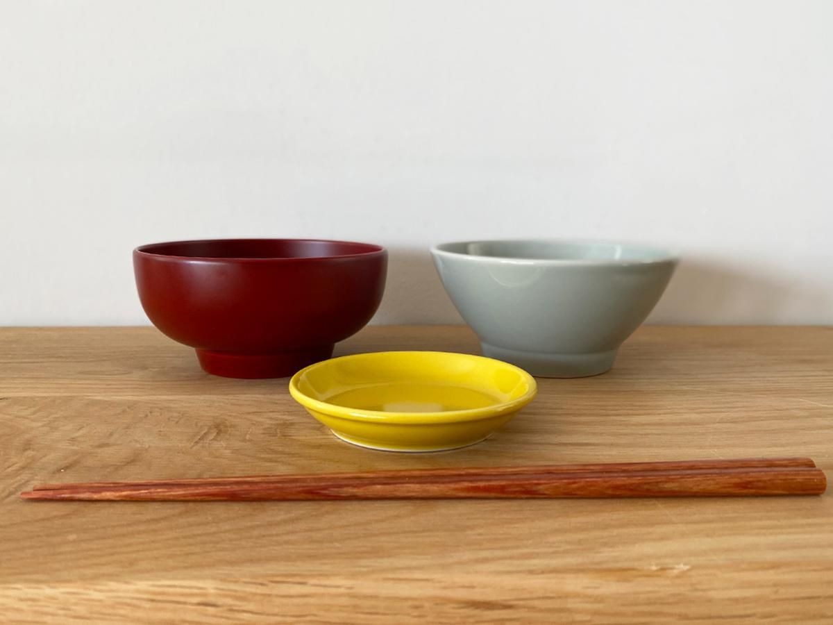 プレート 9cm （豆皿）イエロー［13527］| Common・コモン