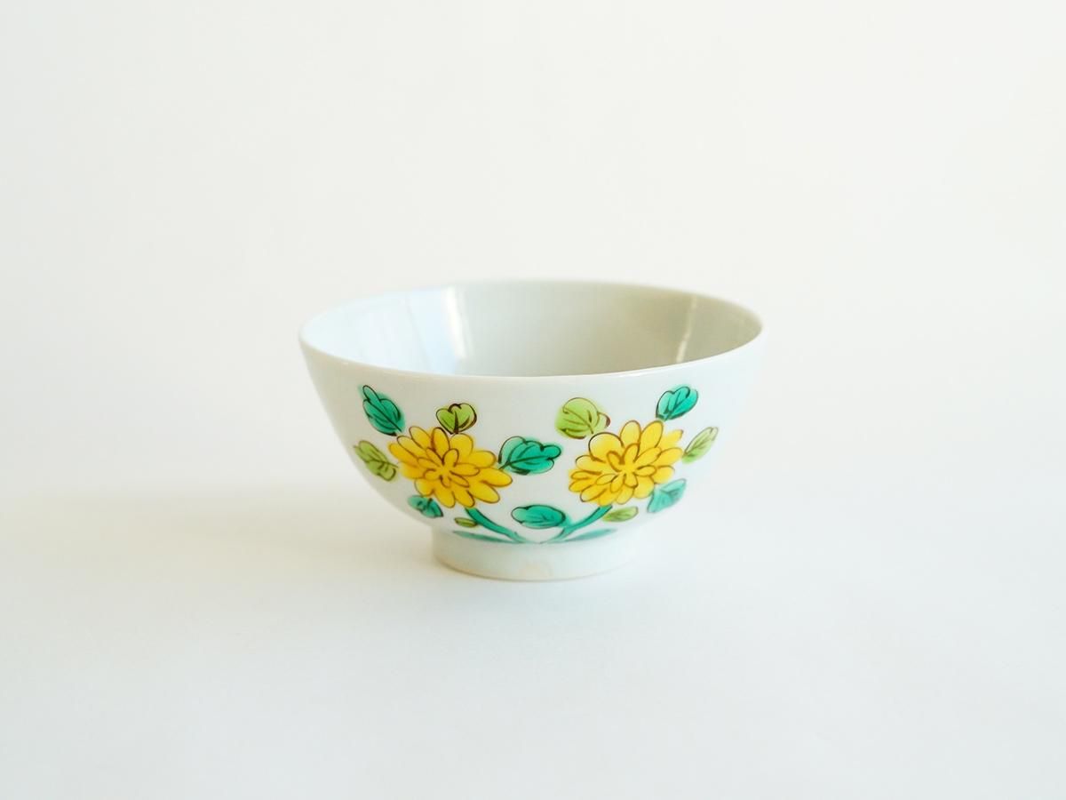 色絵花蝶飯碗 12.2cm 樋山真弓 九谷焼｜threetone［online shop］