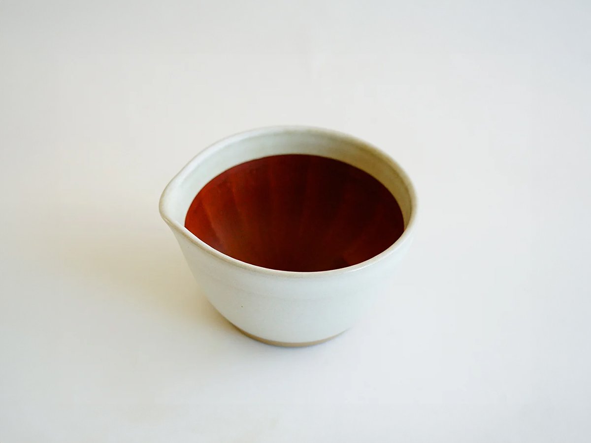 もとしげ すり鉢 中 15cm 白 石見焼 元重製陶所 | threetone［online