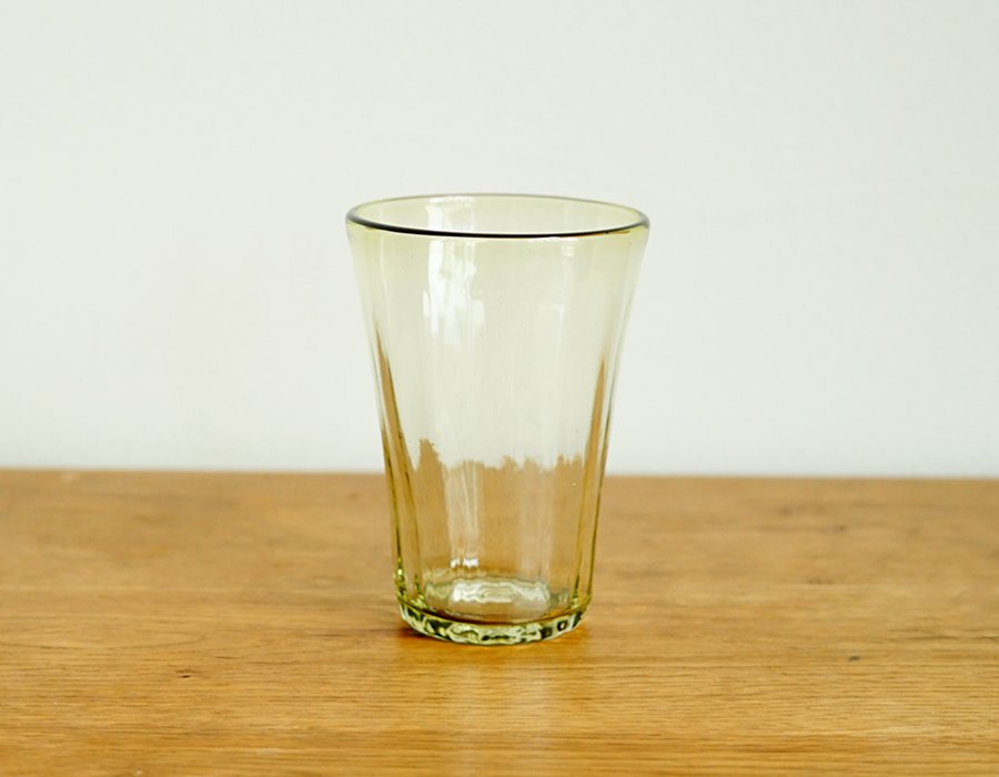 ヴィンテージタンブラー 500ml 茶 琉球ガラス工房 glass32 | threetone［onlineshop］