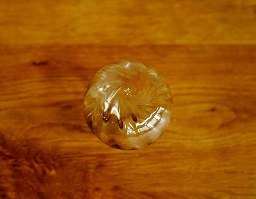 うずいちりん 茶 琉球ガラス工房 glass32 | threetone［onlineshop］