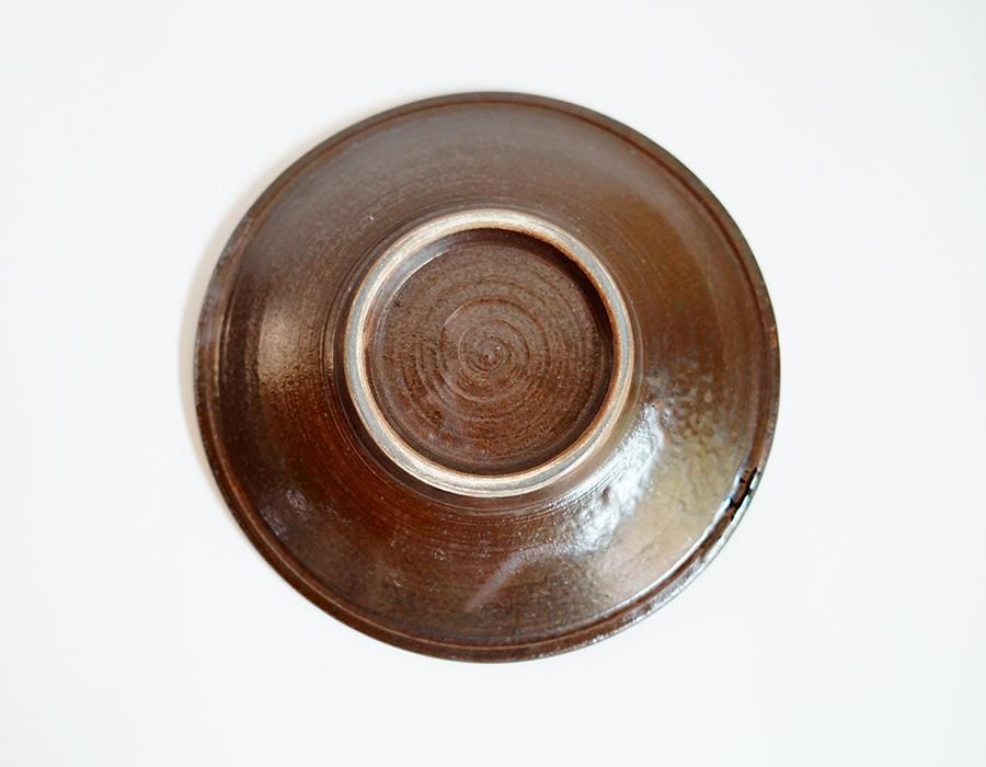 kazoo様 2枚セット　新品　やちむん　田村窯　7寸皿(蛇の目あり) 指掻き kazoo様 2枚セット 新品 やちむん 田村窯 7寸皿(蛇の目あり) 指掻き