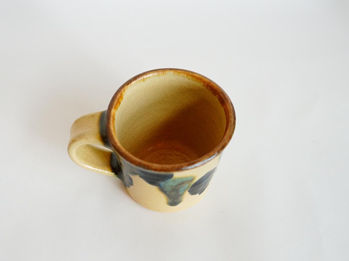 やちむん　Kubaya Pottery マグカップと皿セット　工房くばやー　沖縄 やちむん Kubaya Pottery マグカップと皿セット 工房くばやー