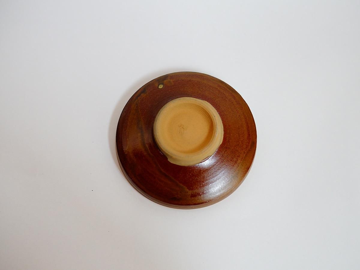 小皿 皿 4寸 伏せ合せ 飛び鉋 白 小鹿田焼 坂本浩二窯 | うつわと灯り