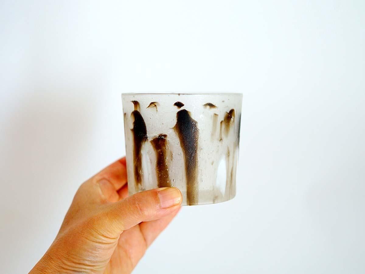 パート・ド・ヴェール グラス ブラウン 宮木英至 | うつわと灯り