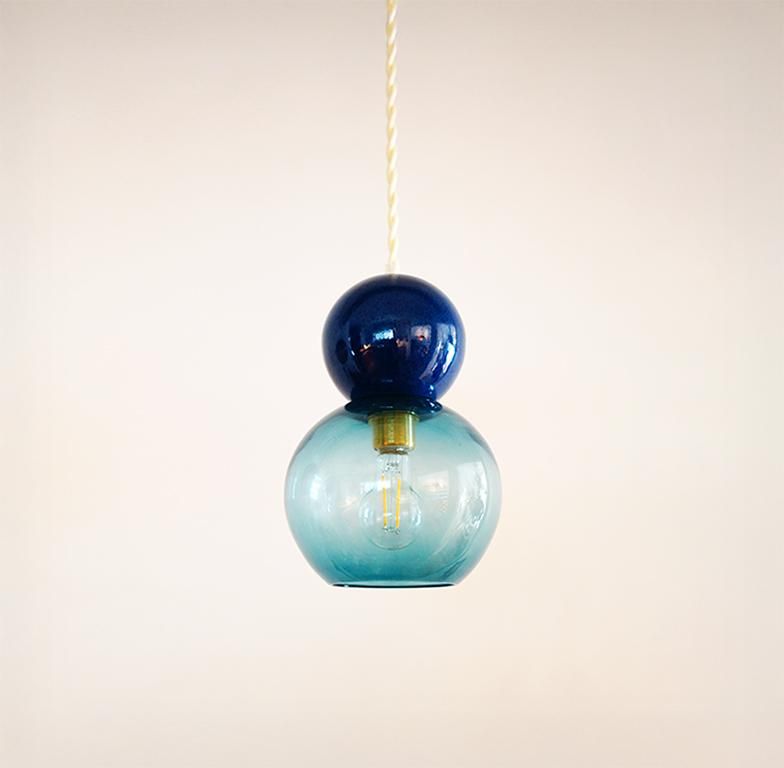 ガラス作家山下達巳さん作品　吹きガラス　お皿　4個セット 鉢 山下達巳さんのガラス | 青葉堂日記