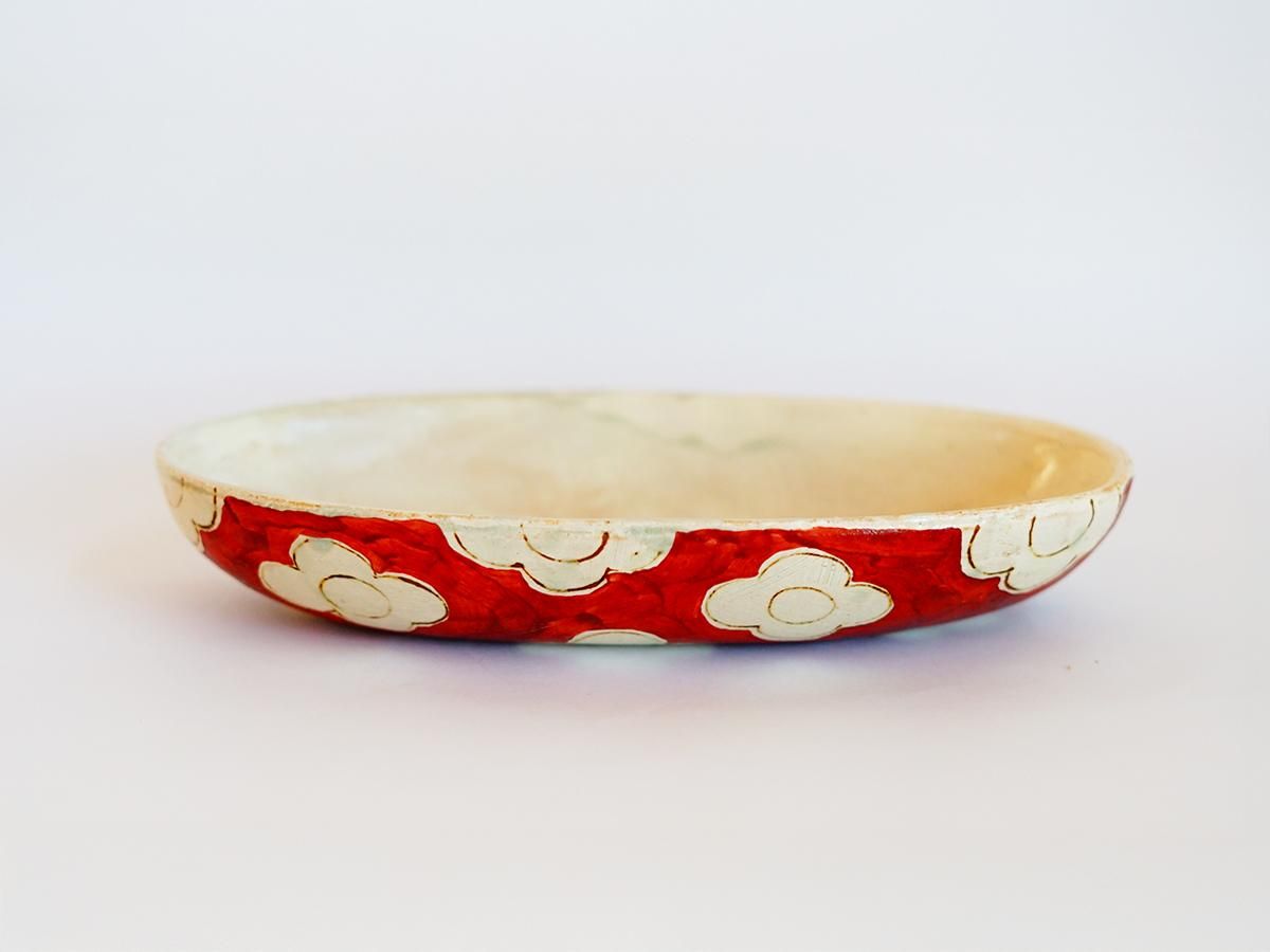 松本 伴宏 信楽の赤絵 ❘ うつわと灯り threetone［正規取扱店］