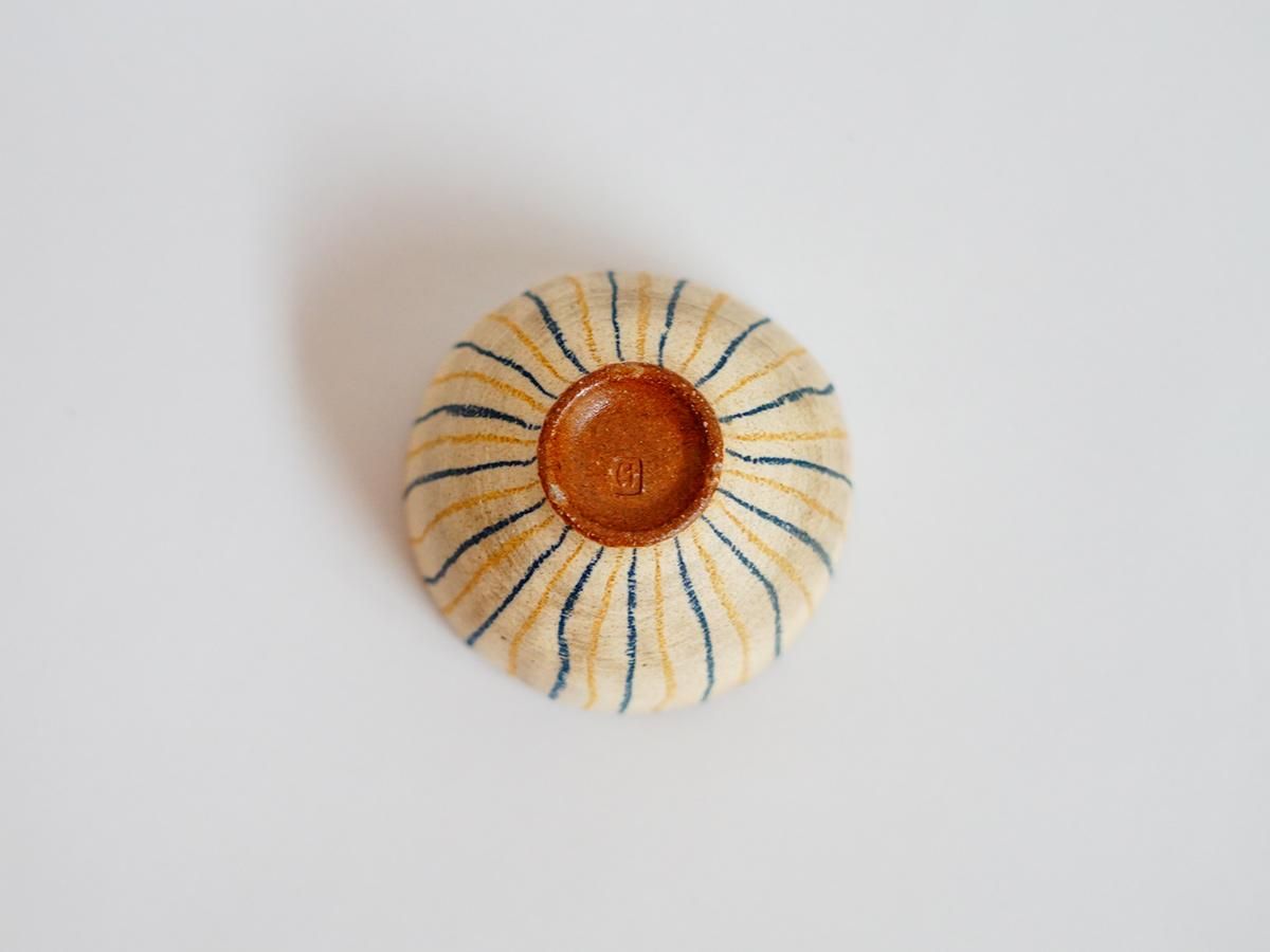 色絵線文鉢 9cm 笠間焼 庄司工房 | threetone ［online shop］