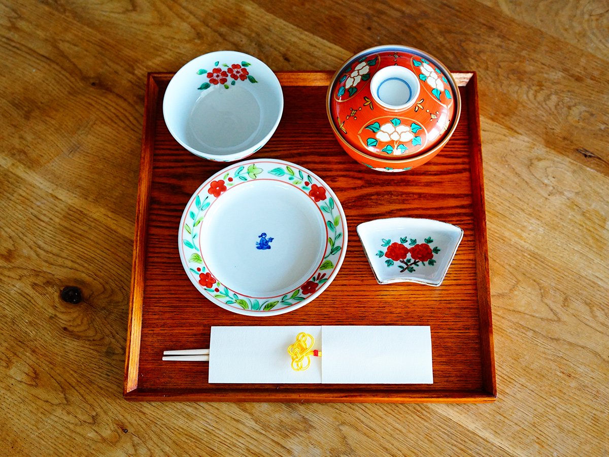 箸置きになる祝い箸袋 5膳セット | musubu art［online shop］