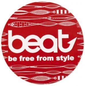 Beat オリジナルステッカー Beat製品ご購入者限定 お一人様１枚 Fishing Scrap