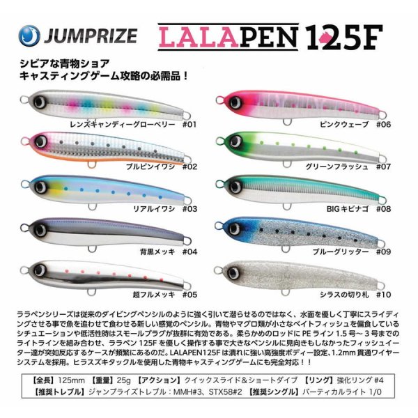 ジャンプライズ ララペン125F - FISHING-SCRAP