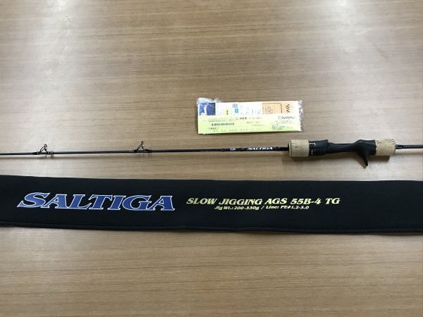 【中古ロッド】ダイワ　ソルティガSJ AGS 55B-4 TG　※割引対象外 - FISHING-SCRAP