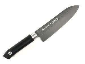 オクトス 濃州正宗作 黒打和包丁 三徳包丁 170mm - FISHING-SCRAP