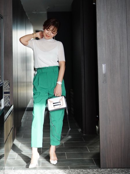 Dress pants【green】