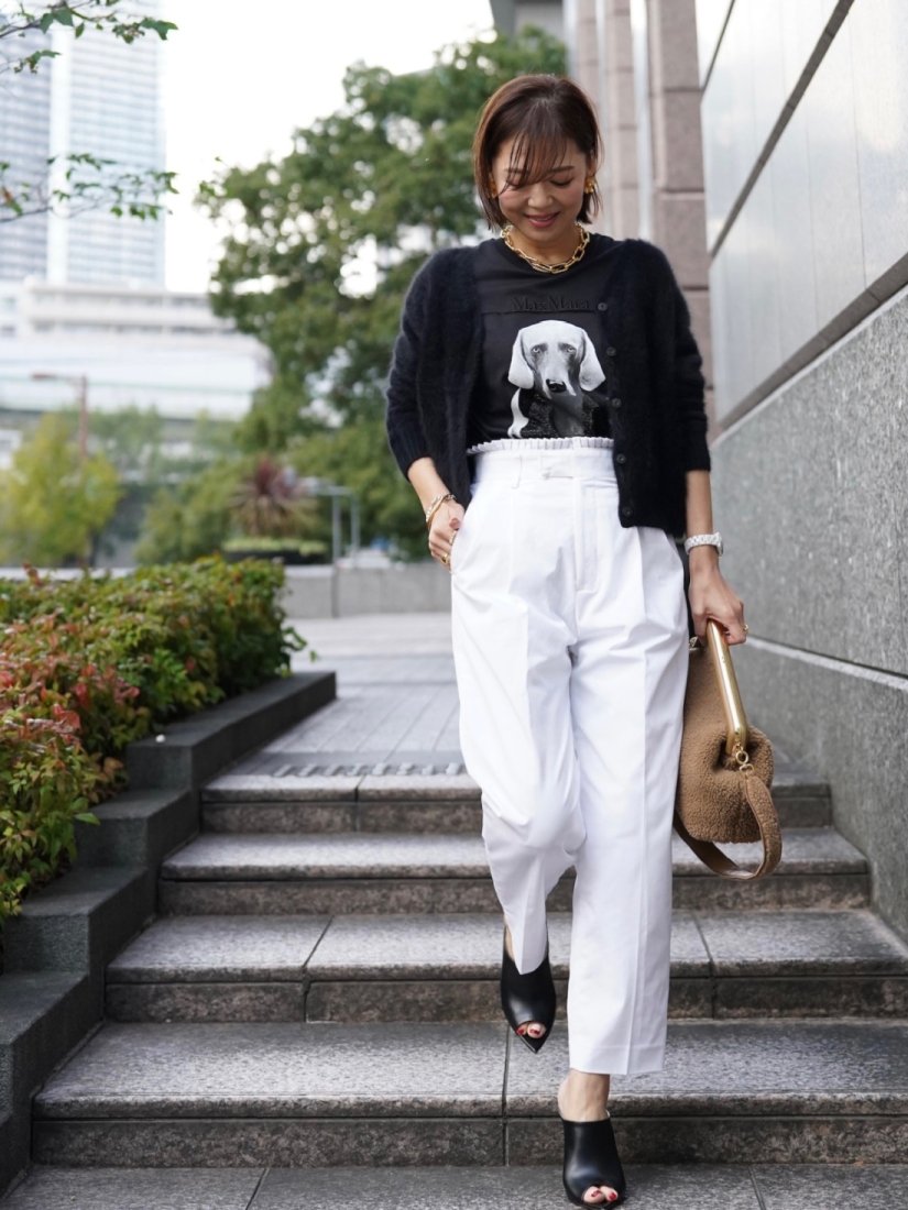 日本最大級日本最大級iDea Luce Dress Pants ウェストプリーツパンツ