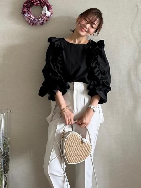 եblouseflower(black)