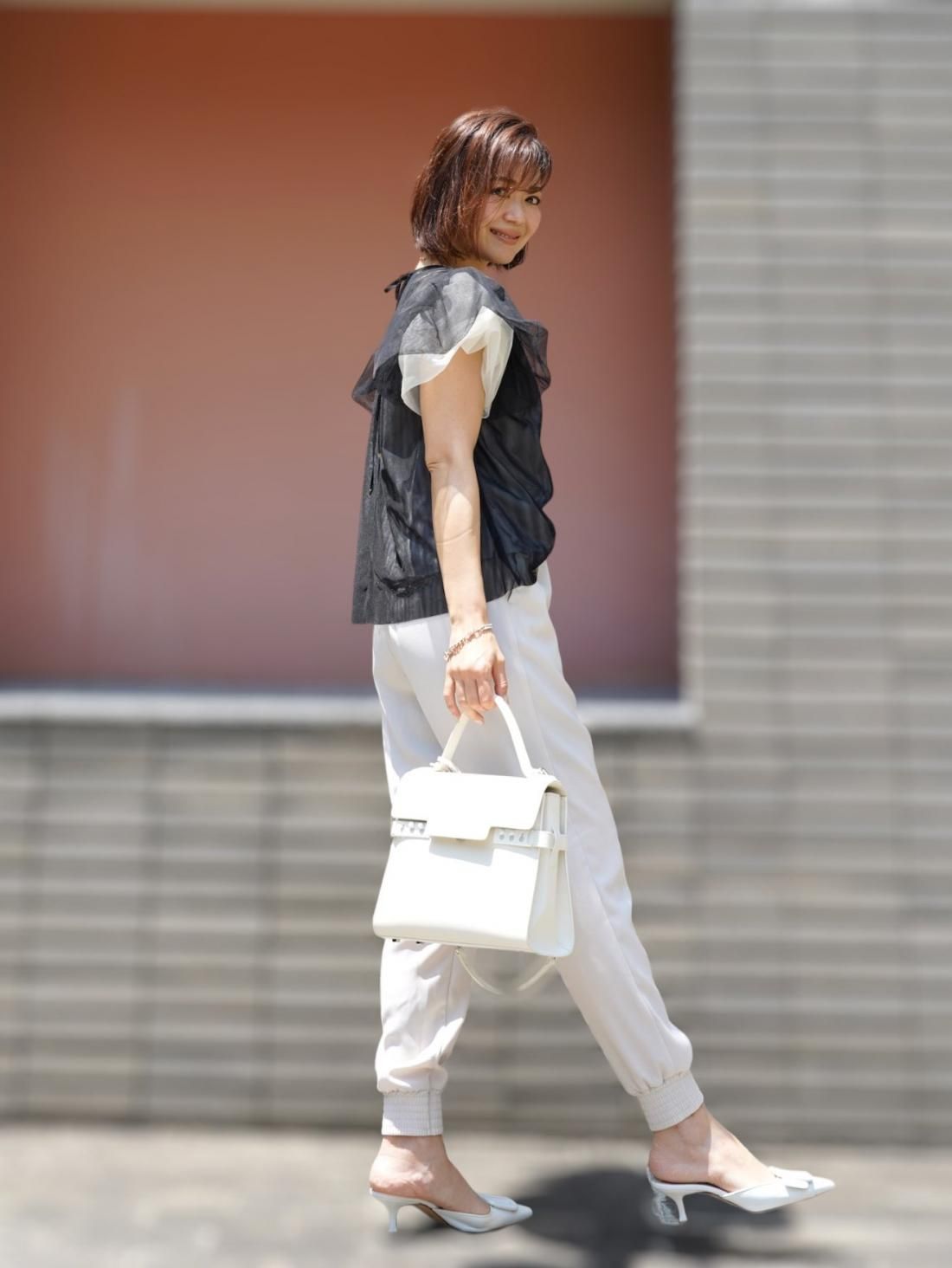 idealuce イデアルーチェ　リボンpants アイボリー　S-M リボンパンツ