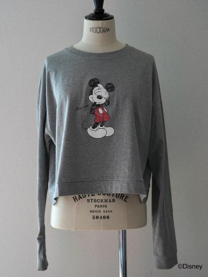 ミッキー/ロングTシャツ