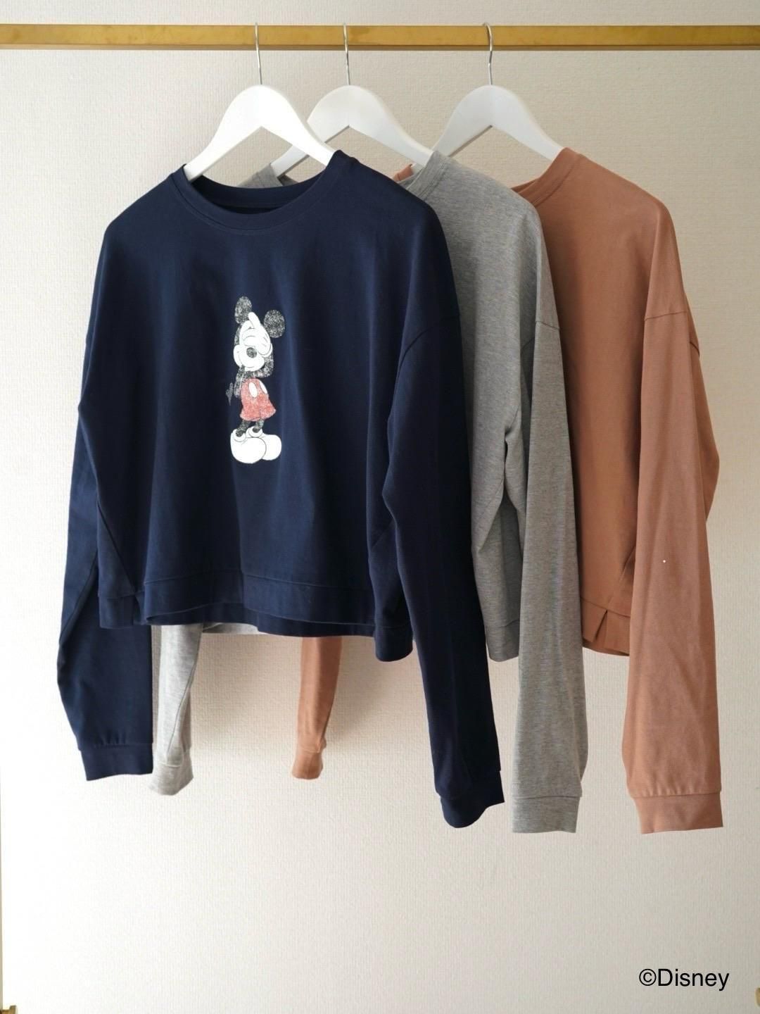 ミッキー/ロングTシャツ
