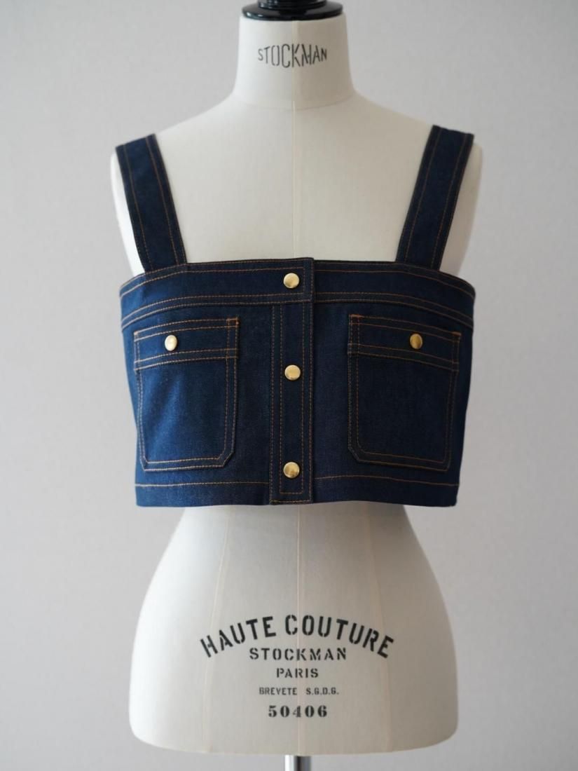 JENNY ビスチェ【ｲﾝﾃﾞｨｺﾞ】