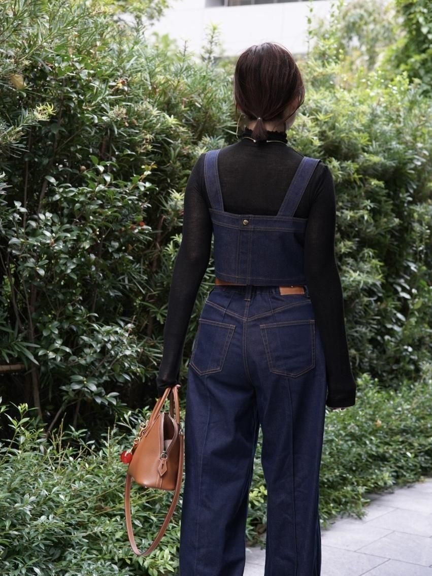 JENNY ビスチェ【ｲﾝﾃﾞｨｺﾞ】