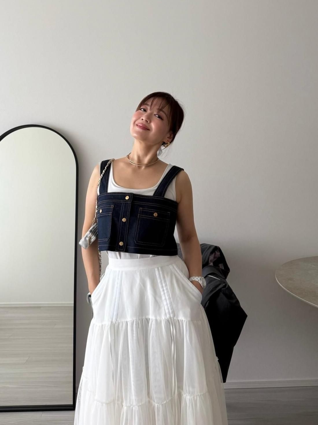 JENNY ビスチェ【ｲﾝﾃﾞｨｺﾞ】