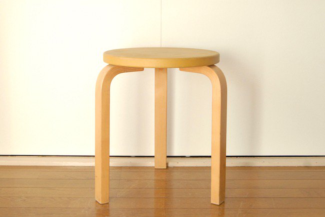 1960年代 Alvar Aalto artek Stool60 / アルヴァ・アアルト アルテック