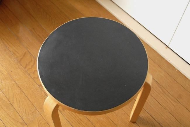 artek stool 60 リノリウム ブラック アルテック 黒 スツール ARTEK（アルテック）STOOL 60（スツール60）オールブラック