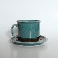 Arabia Meri  mug cup and saucer  /  ӥ  ޥå&